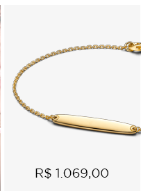 Bracelete Maleável Placa Gravável E Fecho Com Zircônia