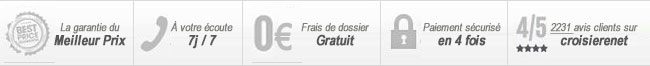 LA GARANTIE DE <strong>croisierenet.com</strong>