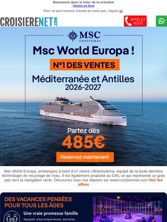 Une expérience unique dès 485€ !
