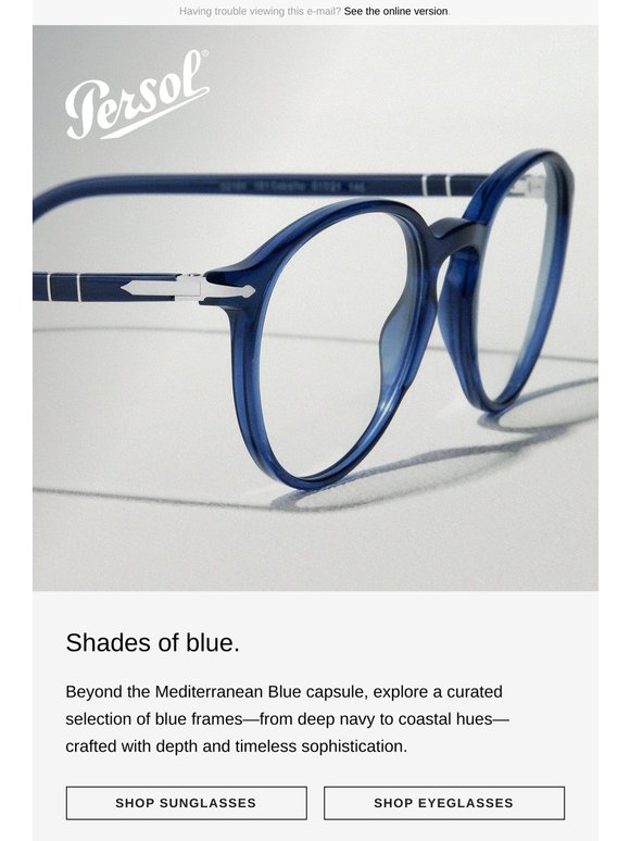 Every shade of blue