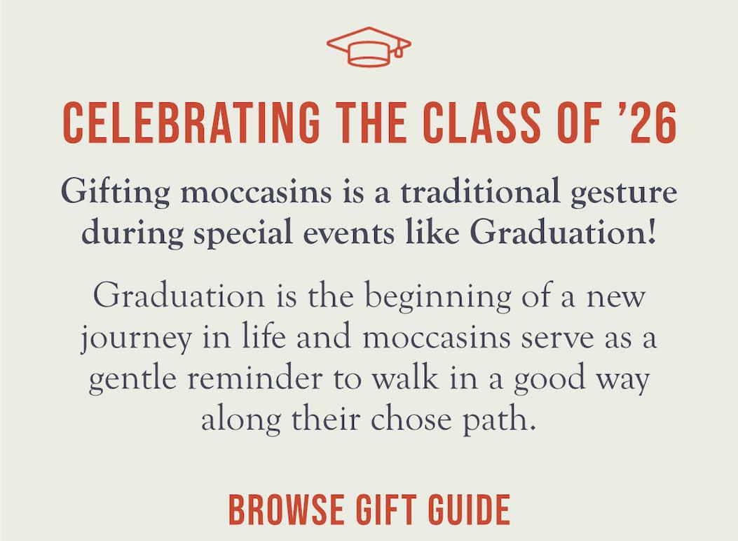 Celebrating the Class of 2026 - Give moccasins this year