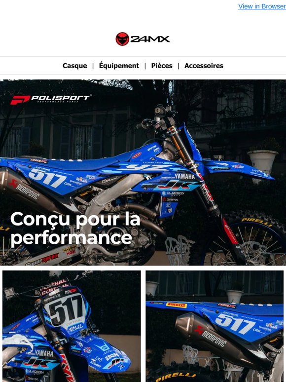 Nouveaux plastiques Replica de Polisport
