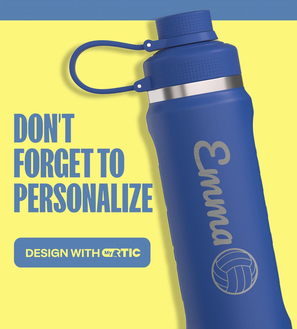 Don't forget to personalize