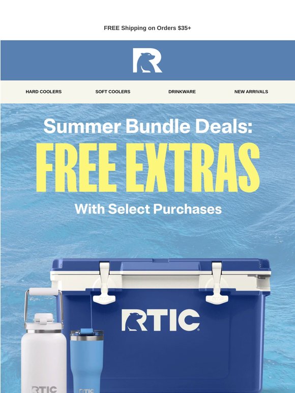 Get FREE Drinkware & More