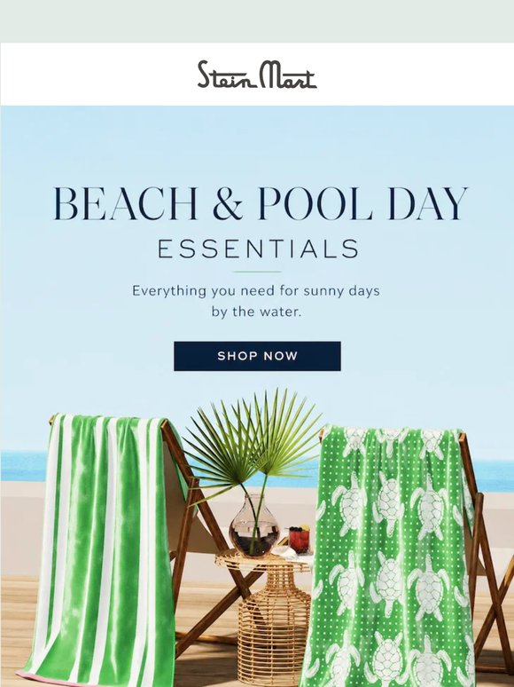 Beach Essentials, Summer Whites & More
