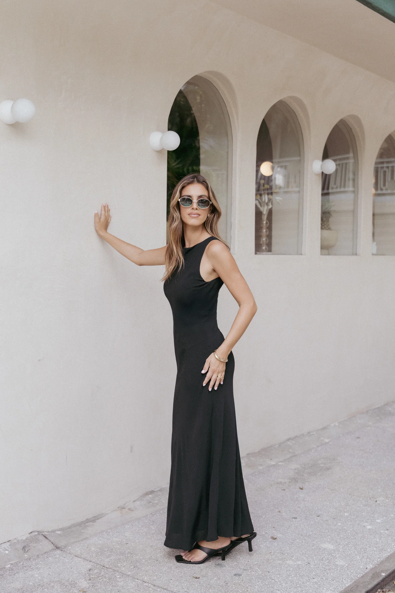 Image of Flavia Maxi Dress - Black