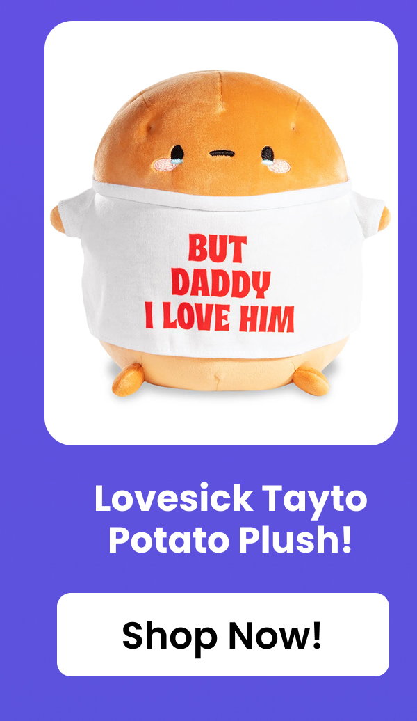 Lovesick Tayto Potato Plush by SMOKO