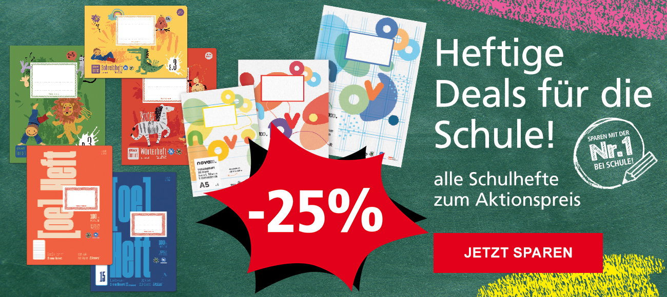 Schulhefte-Aktion