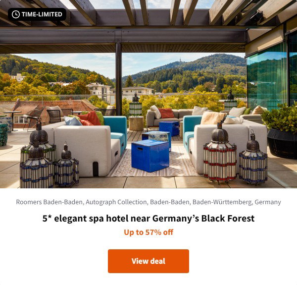 5* elegant spa hotel near Germany%27s Black Forest