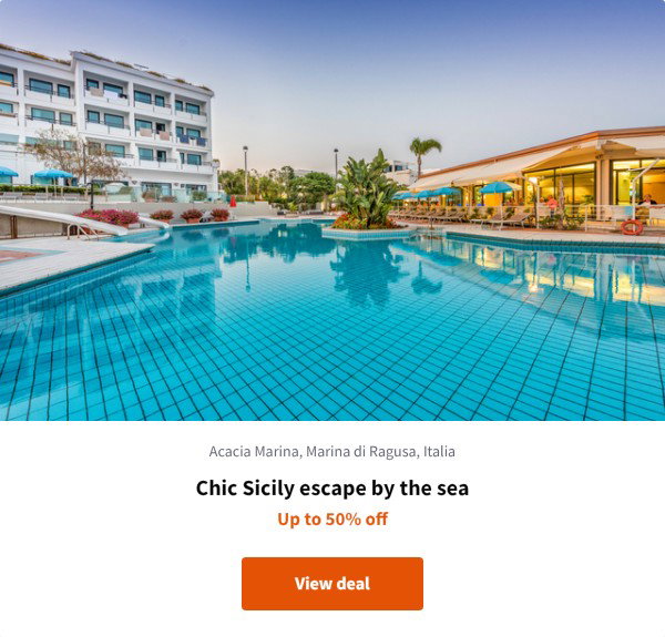 Chic Sicily escape by the sea