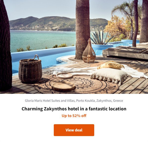Charming Zakynthos hotel in a fantastic location