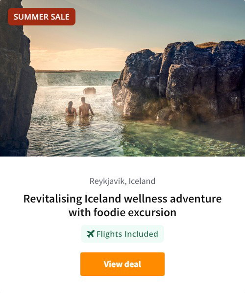 Revitalising Iceland wellness adventure with foodie excursion