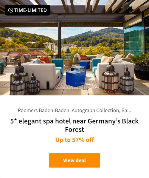 5* elegant spa hotel near Germany%27s Black Forest