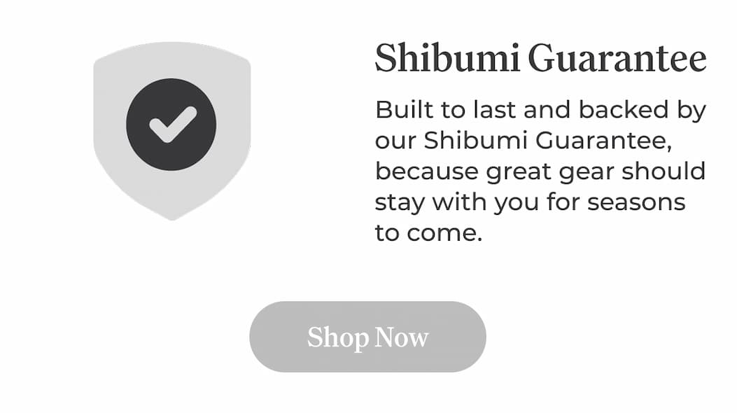 Shibumi Guarantee