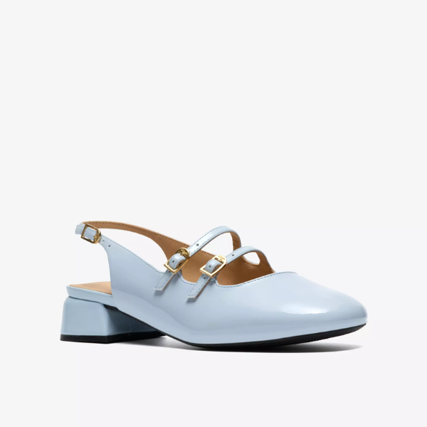 Daiss 30 Dazz Light Blue Patent Leather
