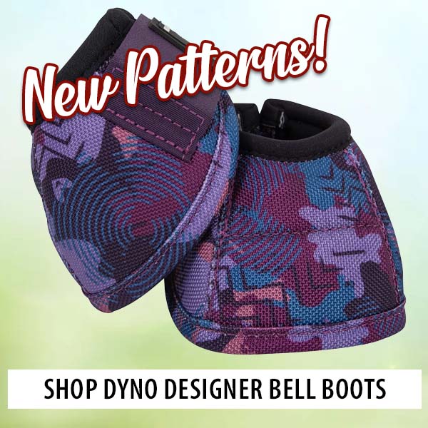 New Patterns! Shop Classic Equine Dyno Designer Bell Boots