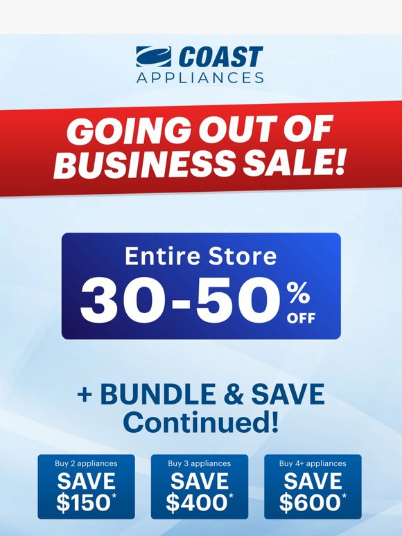🔥 Huge Savings: 30–50% Off Storewide!
