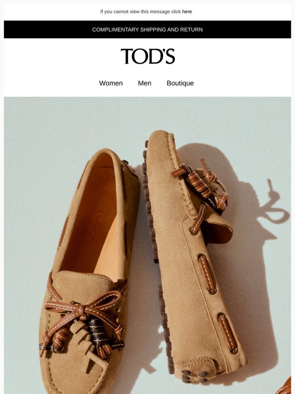 Tod’s icons: Summer interpretations