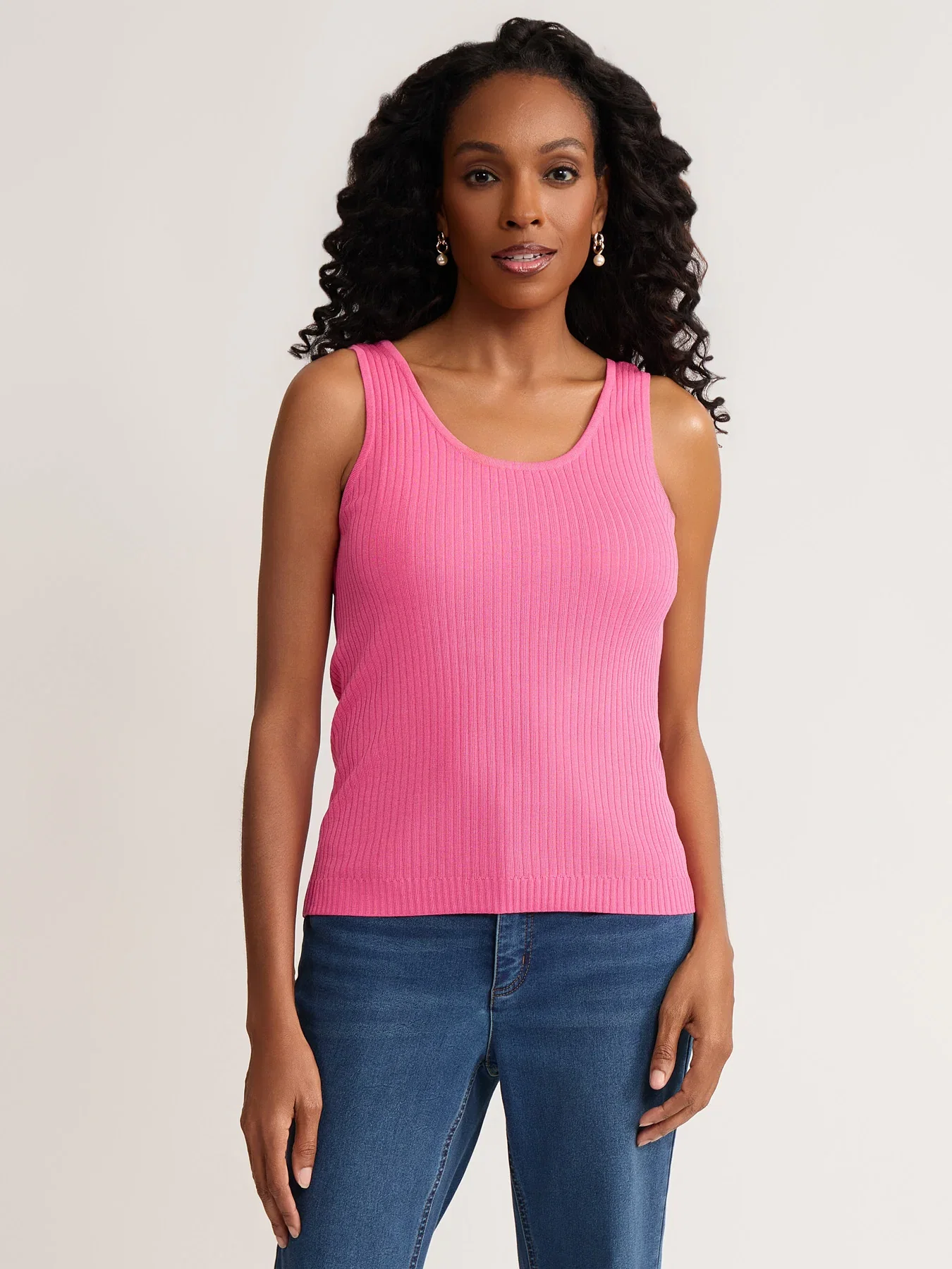 Image of Sutton Scoop Neck Tank Top