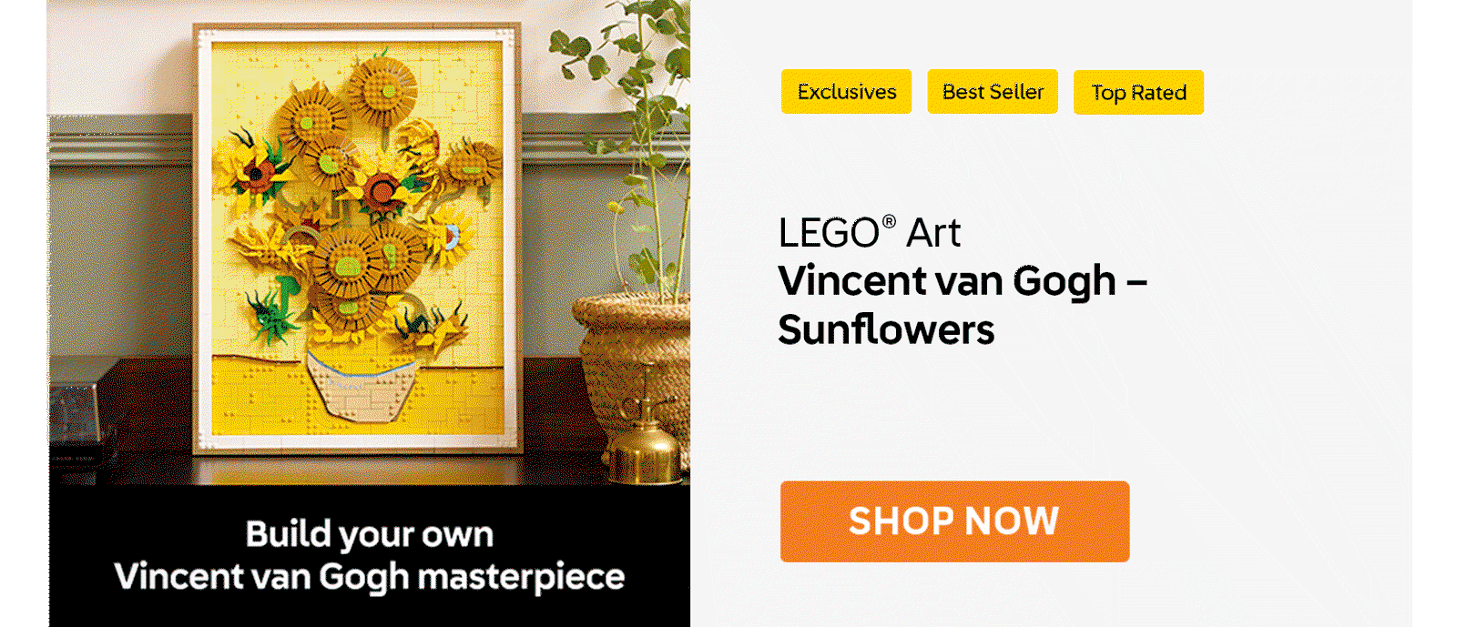 LEGO® Art Vincent van Gogh – Sunflowers