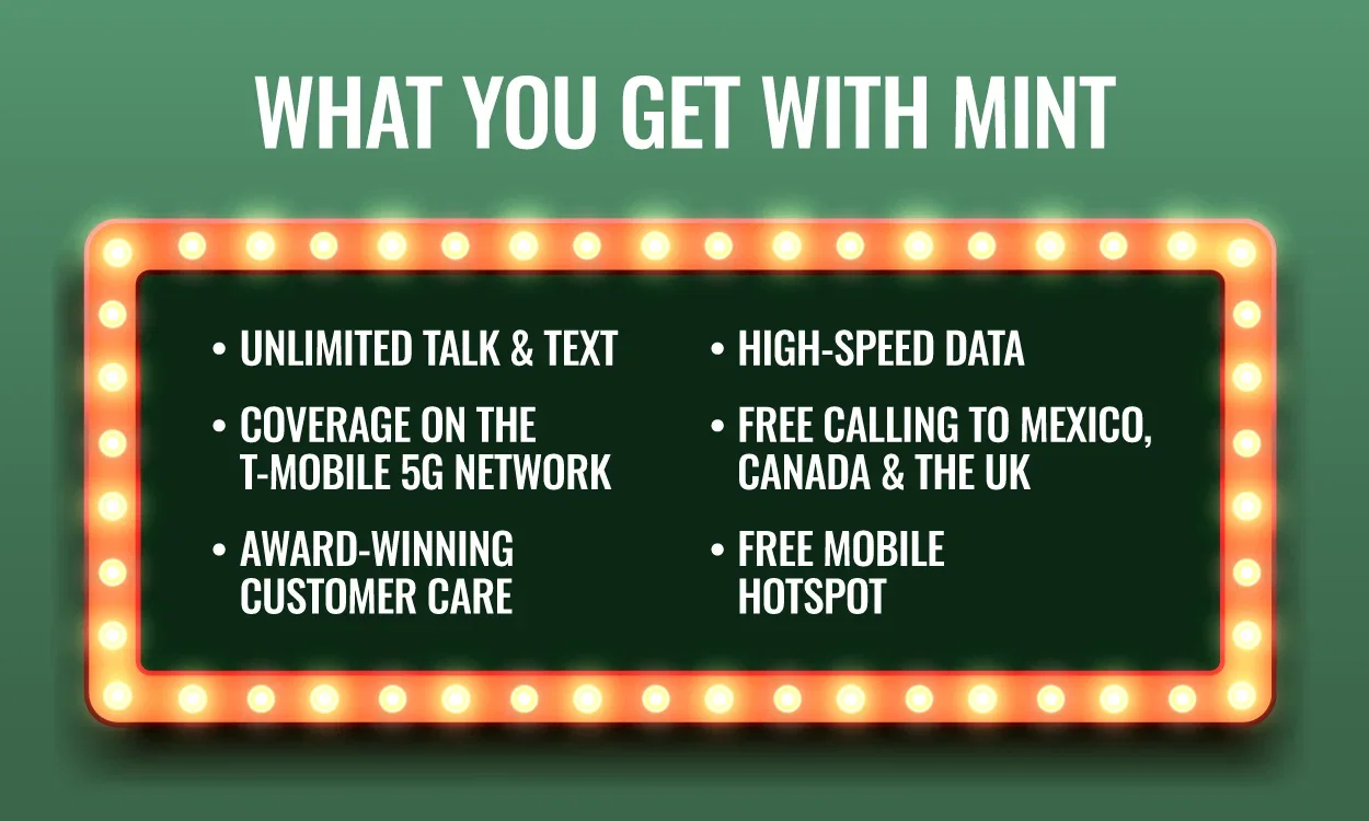 What you get with Mint