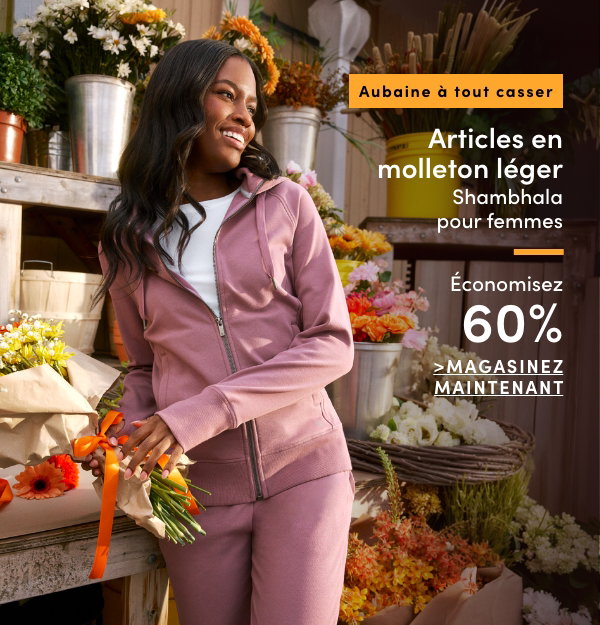 Aubaine à Tout Casser Articles en molleton léger Shambhala pour femmes économisez 60%