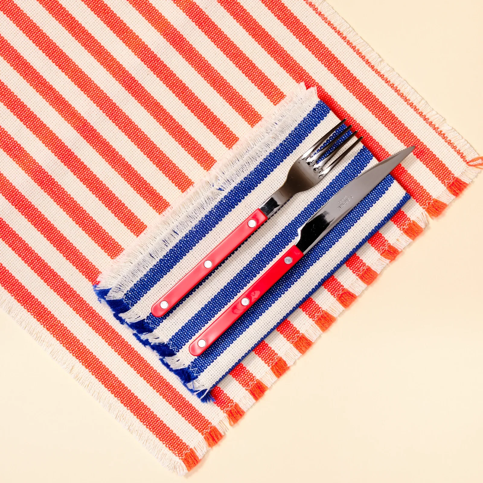 Image of Bold Stripe Placemat Set