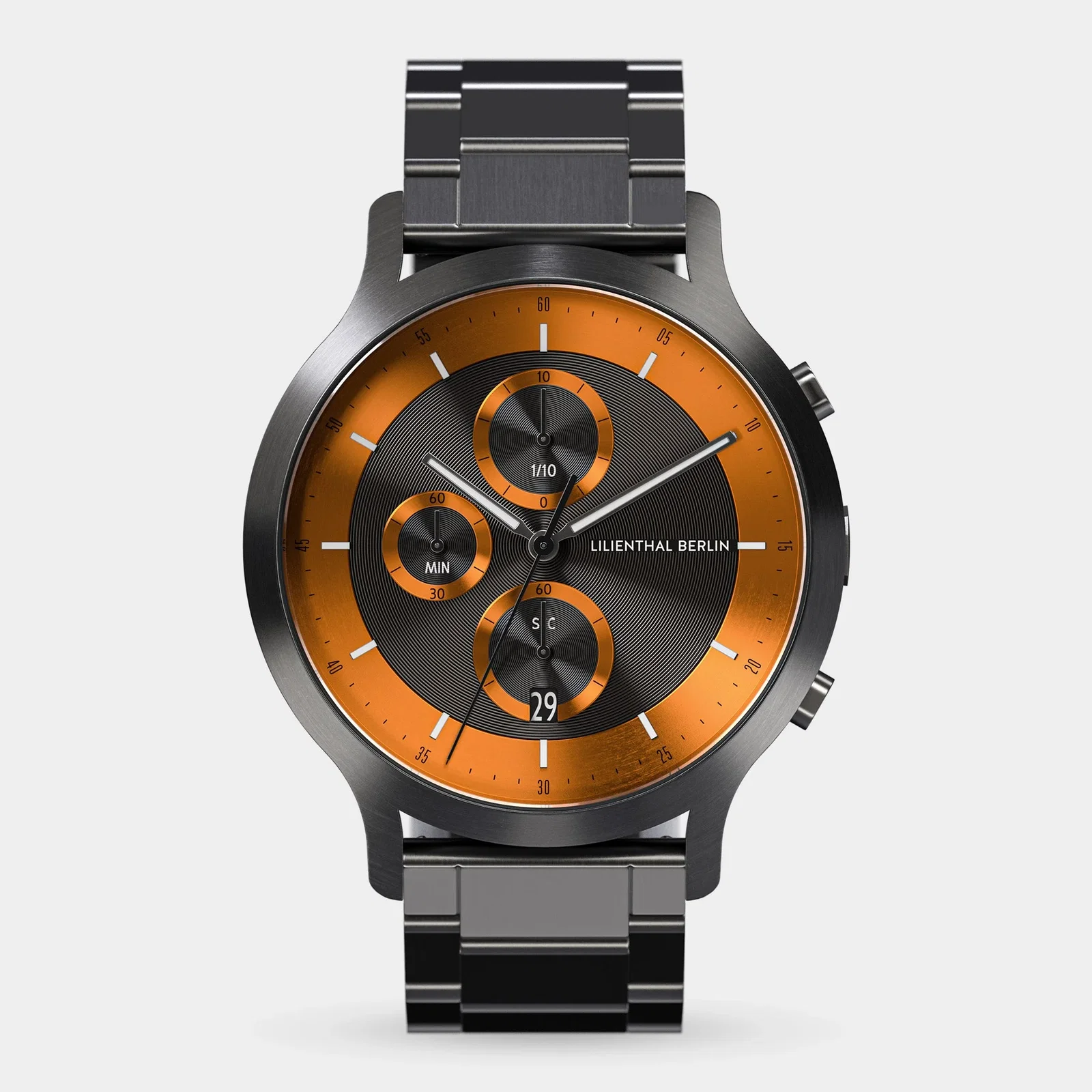 Image of Chronograph LP – Dark Silver Orange
