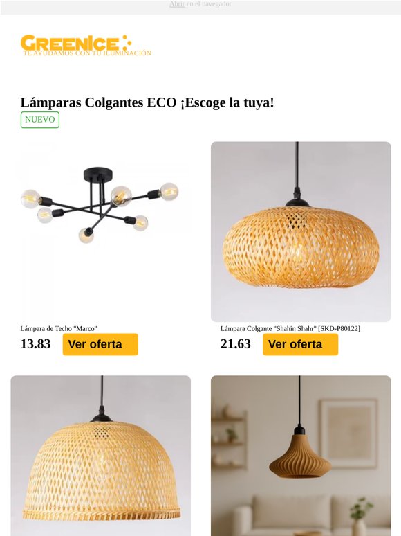 Nuevos estilos de Lámparas Decorativas de Techo