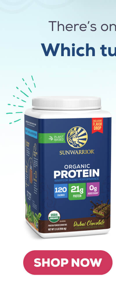 There’s only one question left to ask … Which tub are you trying first?   Organic Protein for Performance