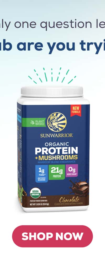 There’s only one question left to ask … Which tub are you trying first?   Organic Protein for Endurance with Mushrooms