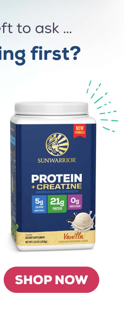 There’s only one question left to ask … Which tub are you trying first?   Protein for Strength with Creatine