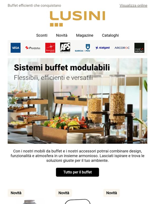 Concquista i tuoi ospiti con un buffet d'effetto!