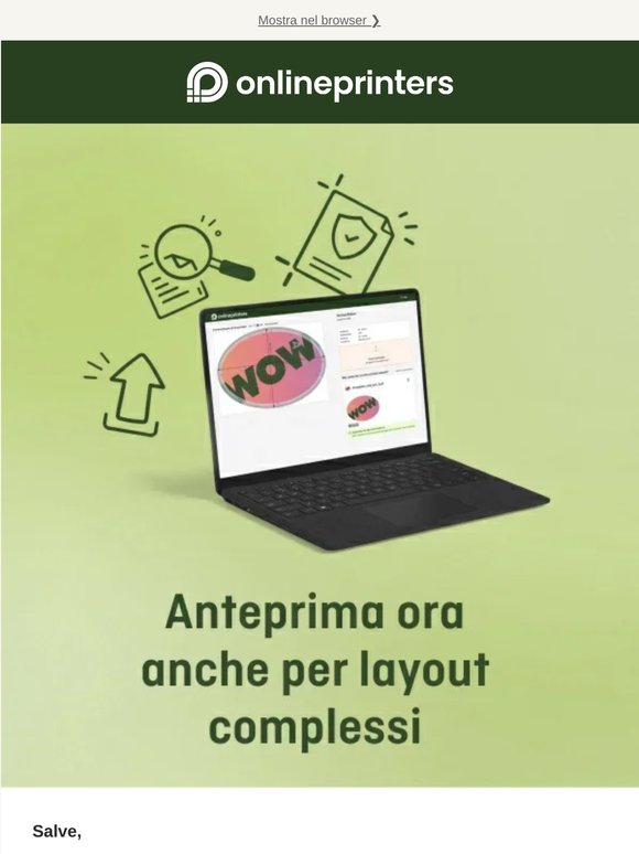 Hai già visto? La nostra anteprima di stampa ora offre molto di più...