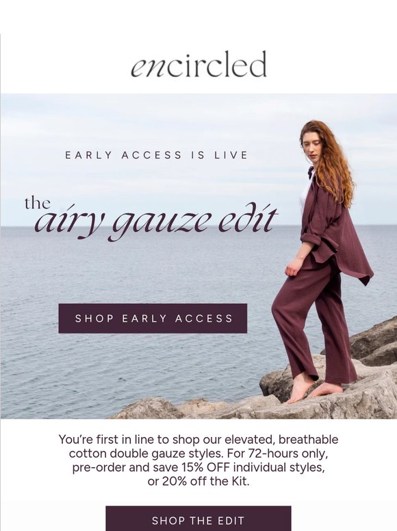 The NEW Airy Gauze Edit: VIP Access Unlocked