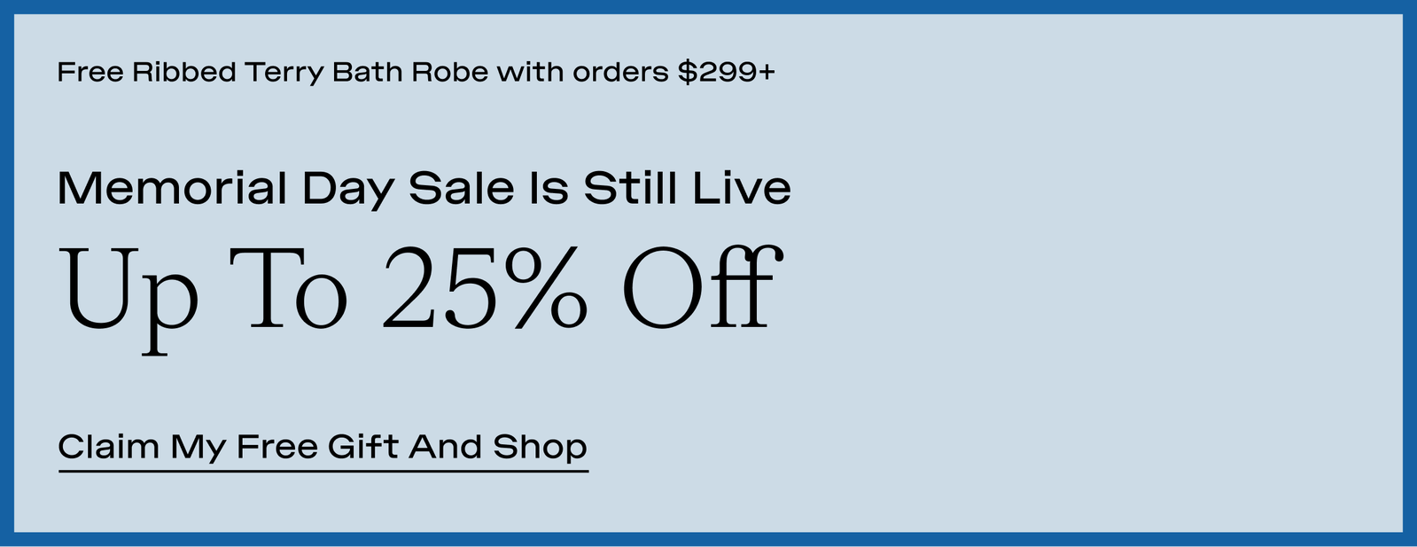 Memorial Day Sale - 20% Off Sitewide & 25% Off Bundles Shop The Sale Now