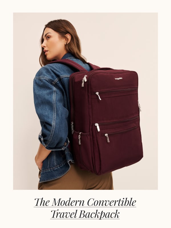 The Modern Convertible Travel Backpack >