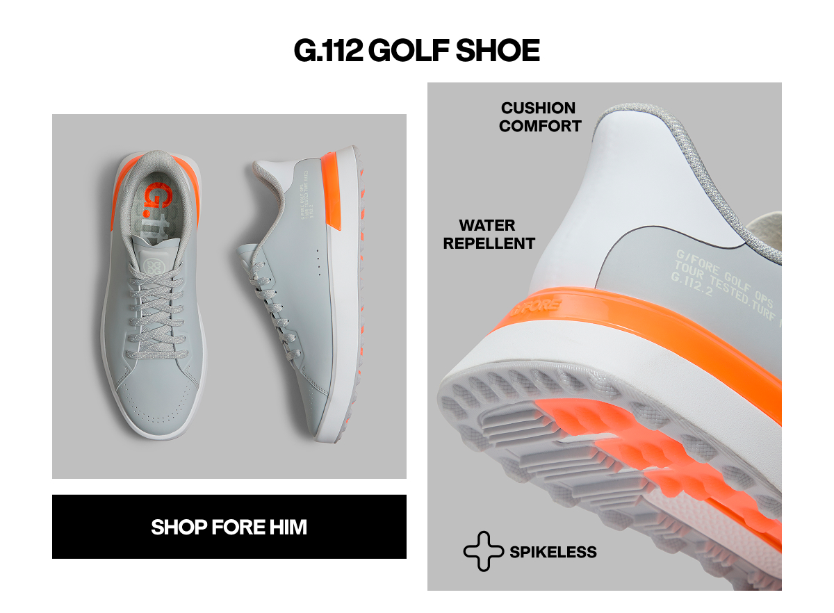 New Season Means New Shoes | G.112 Golf Shoe | Shop Fore Him