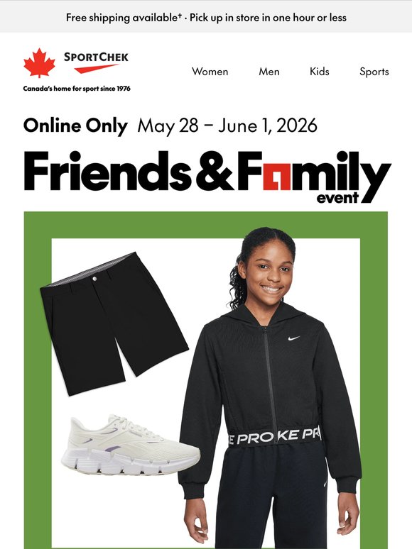 Online Only Friends & Family Event is on now ✔️