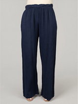 Pull-On Waffle Knit Pants