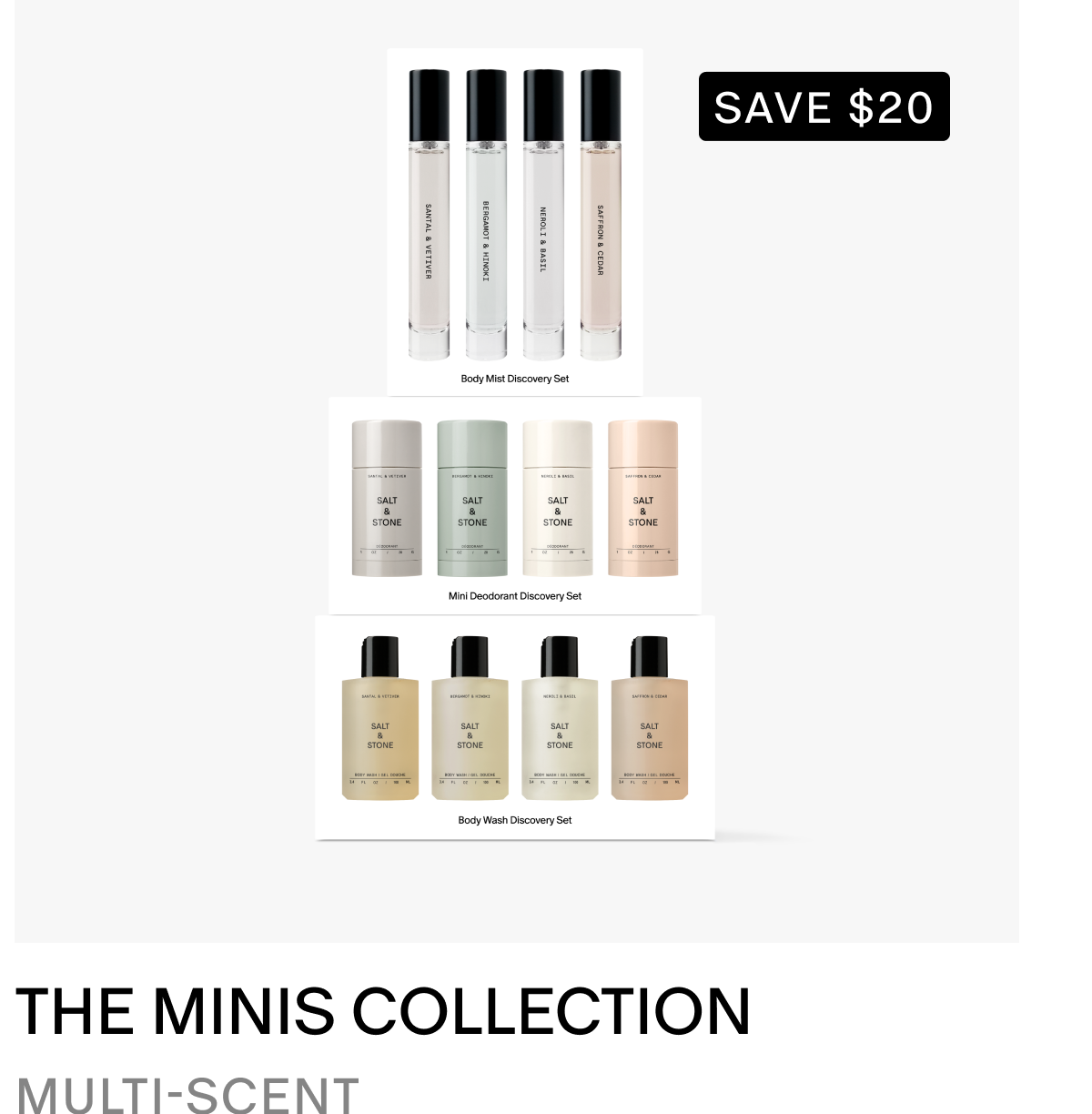 SHOP minis collection