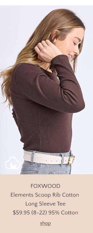 foxwood-elements-scoop-rib-cotton-blend-long-sleeve-coffee