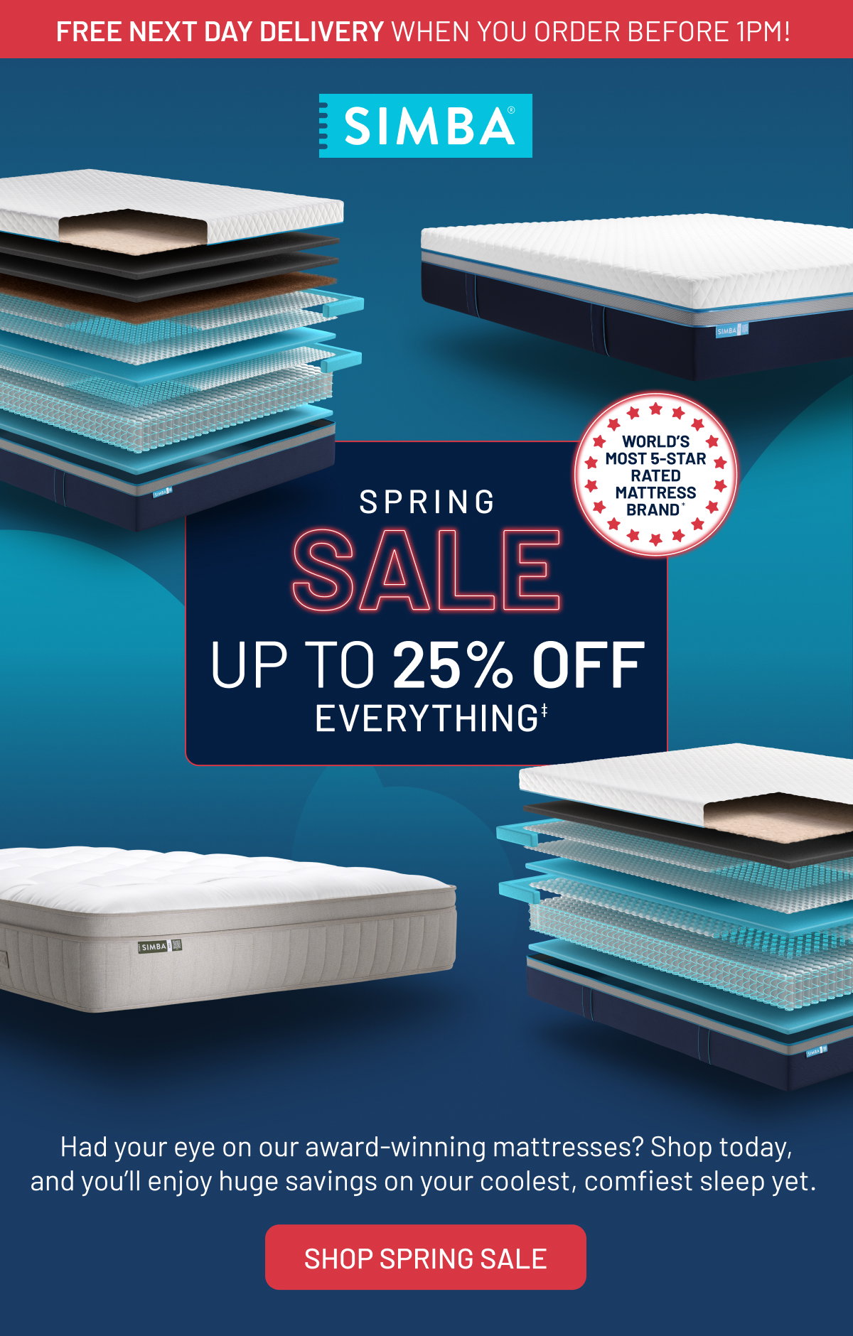 Spring Sale Up to 25% off everything