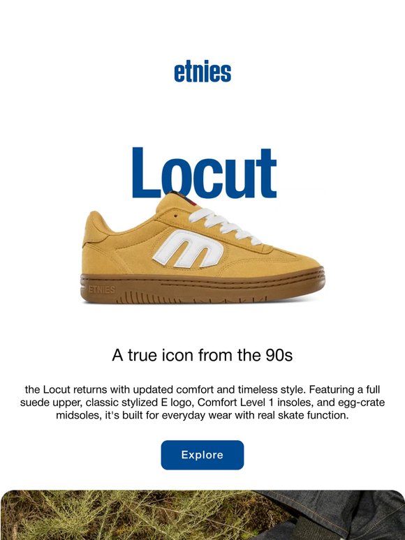 A true icon from the 90s, the Locut
