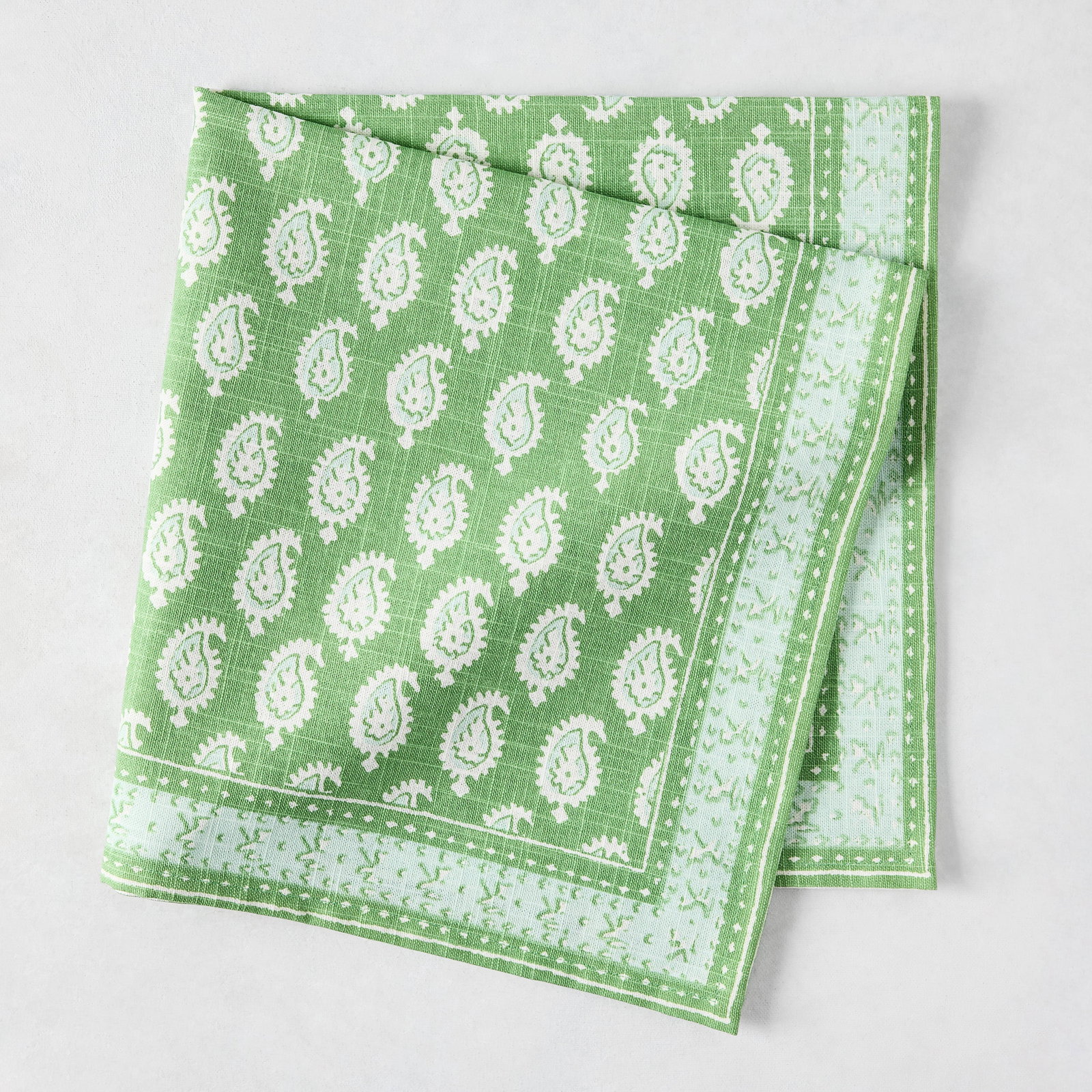 Image of Peter Dunham + Hudson Grace Green Janpath Printed Napkin