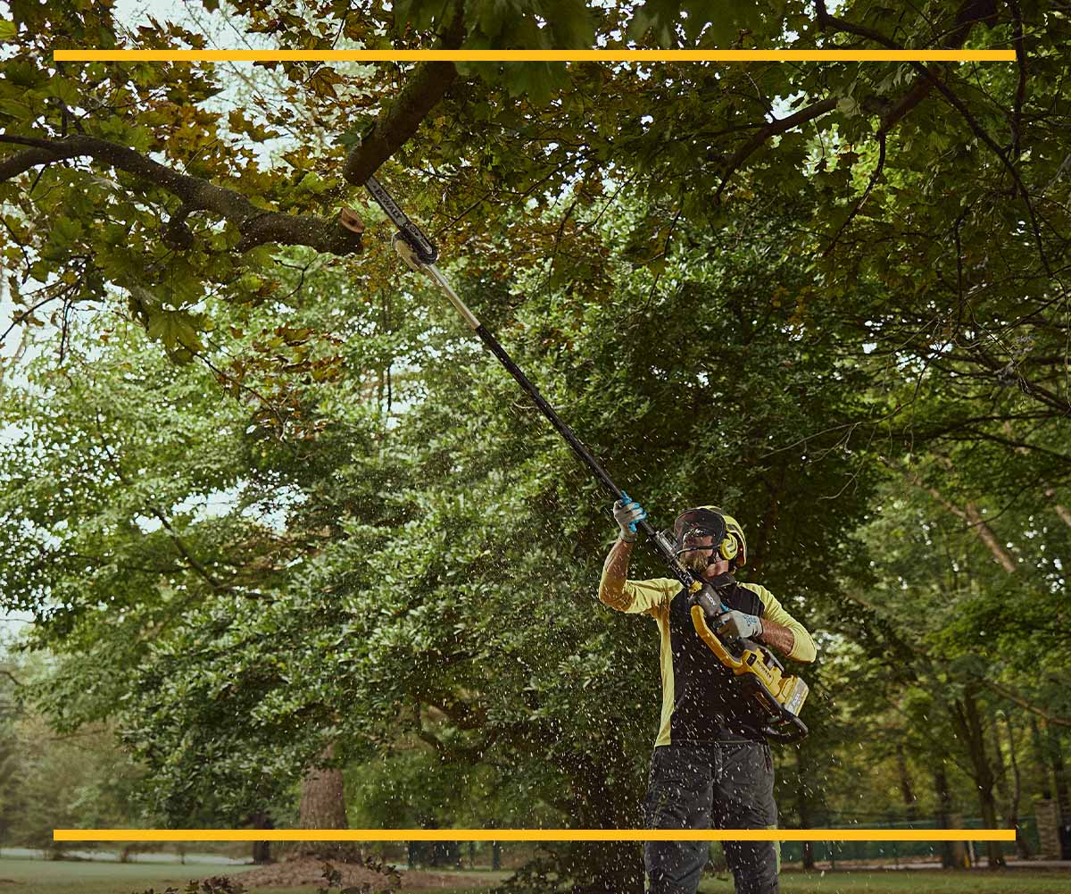 DEWALT® Cordless Outdoor Cutting and Pruning Tools