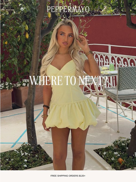 Where to next, jetsetter?