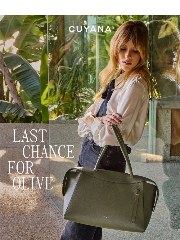 Nearly Gone: Forma Bowler in Olive