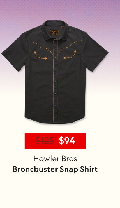 Broncbuster Snapshirt