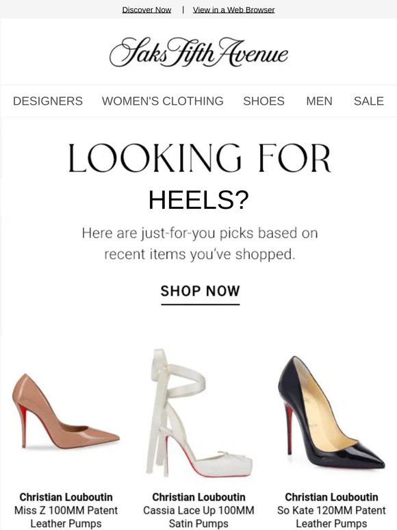 Heels we think you'll love
